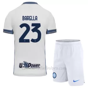 Camiseta Inter de Milán Barella 23 Niños 2ª Equipación 24/25
