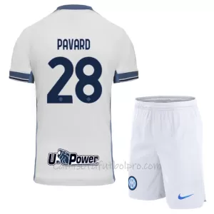 Camiseta Inter de Milán Benjamin Pavard 28 Niños 2ª Equipación 24/25 Camiseta Inter de Milán Benjamin Pavard 28 Niños 2ª Equipación 24/25