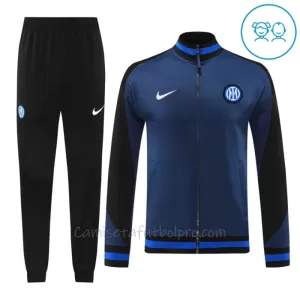 Conjunto De Chaqueta De Entrenamiento Inter de Milán Niños 24/25 Navy Conjunto De Chaqueta De Entrenamiento Inter de Milán Niños 24/25 Navy