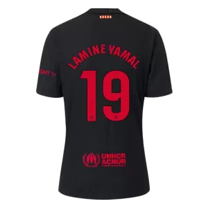 Camiseta FC Barcelona Lamine Yamal 19 Hombre 2ª Equipación 24/25