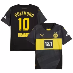 Camiseta Borussia Dortmund Julian Brandt 10 Hombre 2ª Equipación 24/25 Camiseta Borussia Dortmund Julian Brandt 10 Hombre 2ª Equipación 24/25