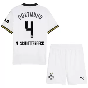 Camiseta Borussia Dortmund Nico Schlotterbeck 4 Niños 3ª Equipación 24/25 Camiseta Borussia Dortmund Nico Schlotterbeck 4 Niños 3ª Equipación 24/25