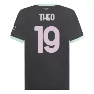 Camiseta AC Milan Theo Hernández 19 Hombre 3ª Equipación 24/25