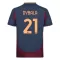 Camiseta AS Roma Paulo Dybala 21 Hombre 3ª Equipación 24/25