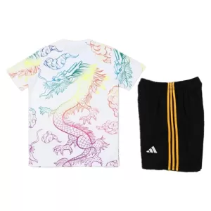 Camiseta Real Madrid Niños Dragón 24/25 Blanco