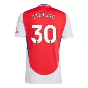 Camiseta Arsenal Raheem Sterling 30 Hombre 1ª Equipación 24/25
