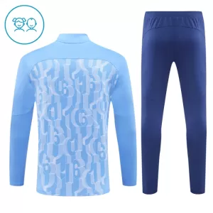 Conjunto de sudadera de entrenamiento Manchester City Niños 24/25 Azul