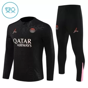 Conjunto de sudadera de entrenamiento Paris Saint-Germain Niños 24/25 Negro