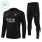 Conjunto de sudadera de entrenamiento Paris Saint-Germain Niños 24/25 Negro