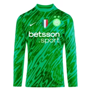 Camiseta Portero Inter de Milán Hombre 24/25 Manga Larga Verde