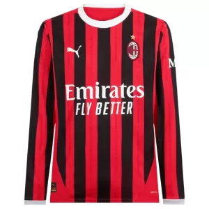 Camiseta AC Milan Hombre 1ª Equipación 24/25 Manga Larga