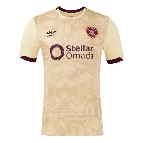 Camiseta Heart of Midlothian Hombre 2ª Equipación 24/25 Camiseta Heart of Midlothian Hombre 2ª Equipación 24/25