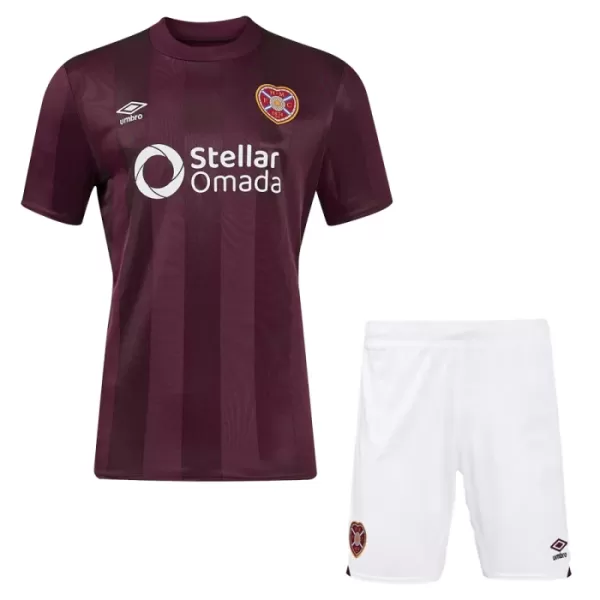 Camiseta Heart of Midlothian Niños 1ª Equipación 24/25 Camiseta Heart of Midlothian Niños 1ª Equipación 24/25