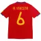 Camiseta España A. Iniesta 6 2010 Hombre 1ª Equipación Retro