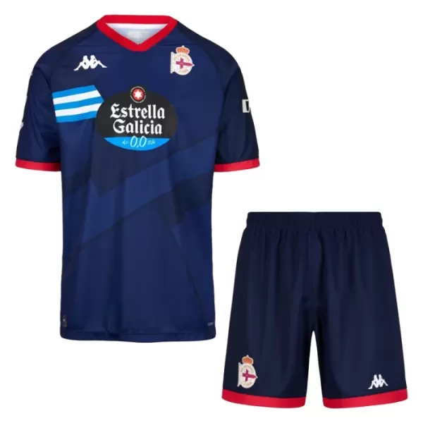 Camiseta Deportivo de La Coruna Niños 2ª Equipación 24/25 Camiseta Deportivo de La Coruna Niños 2ª Equipación 24/25