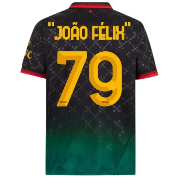 Camiseta AC Milan João Félix 79 Hombre 4ª Equipación 24/25 Camiseta AC Milan João Félix 79 Hombre 4ª Equipación 24/25