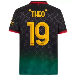 Camiseta AC Milan Theo Hernández 19 Hombre 4ª Equipación 24/25