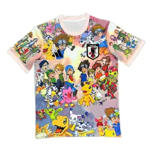 Camiseta Japón x Digimon Hombre 2024 Edición Especial