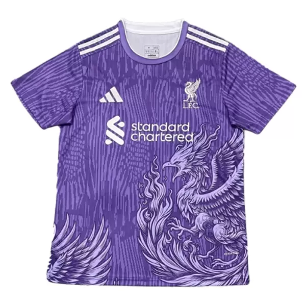Camiseta Liverpool Hombre 24/25 Púrpura Edición Especial Camiseta Liverpool Hombre 24/25 Púrpura Edición Especial