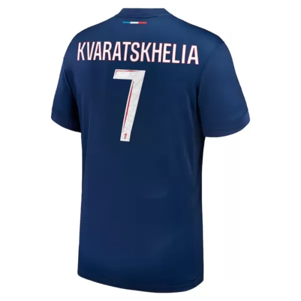 Camiseta Paris Saint-Germain Kvaratskhelia 7 Hombre 1ª Equipación 24/25
