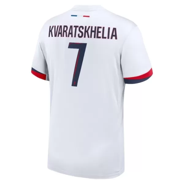 Camiseta Paris Saint-Germain Kvaratskhelia 7 Hombre 2ª Equipación 24/25