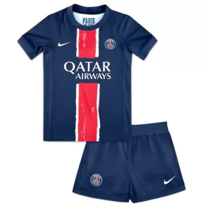 Camiseta Paris Saint-Germain Kvaratskhelia 7 Niños 1ª Equipación 24/25