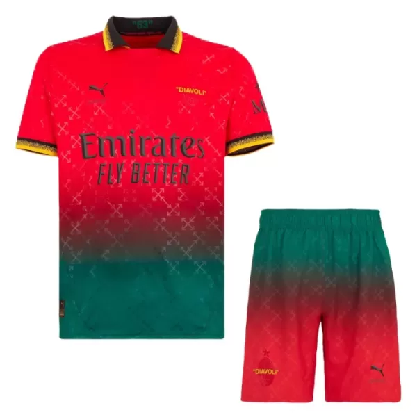 Camiseta Portero AC Milan Niños 4ª Equipación 24/25 Camiseta Portero AC Milan Niños 4ª Equipación 24/25