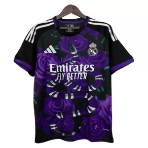 Camiseta Real Madrid x Rose Hombre 24/25 Púrpura Edición Especial