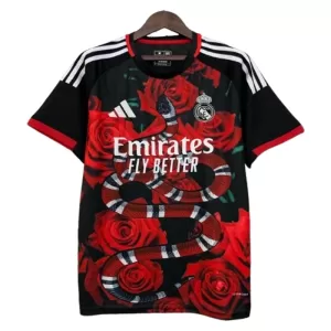 Camiseta Real Madrid x Rose Hombre 24/25 Rojo Edición Especial