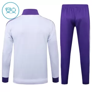 Conjunto De Chaqueta De Entrenamiento Real Madrid Niños 24/25 Blanco