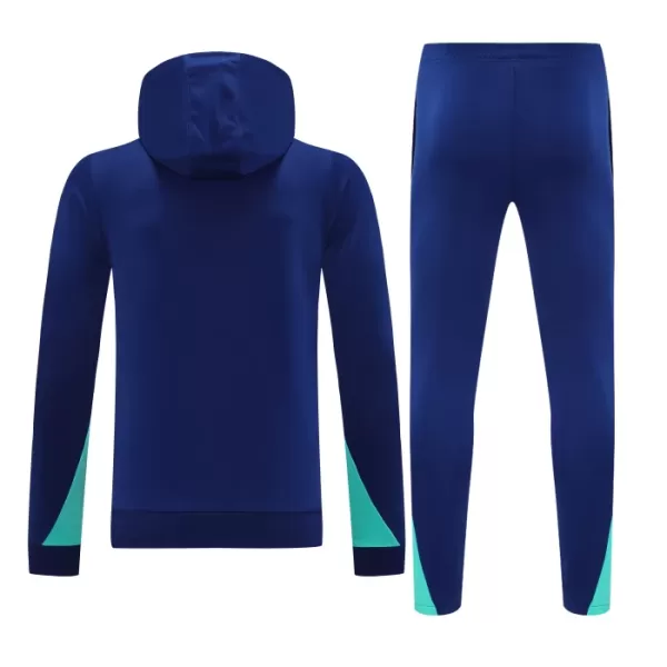 Conjunto de sudadera de entrenamiento Brasil Hombre 24/25 Navy