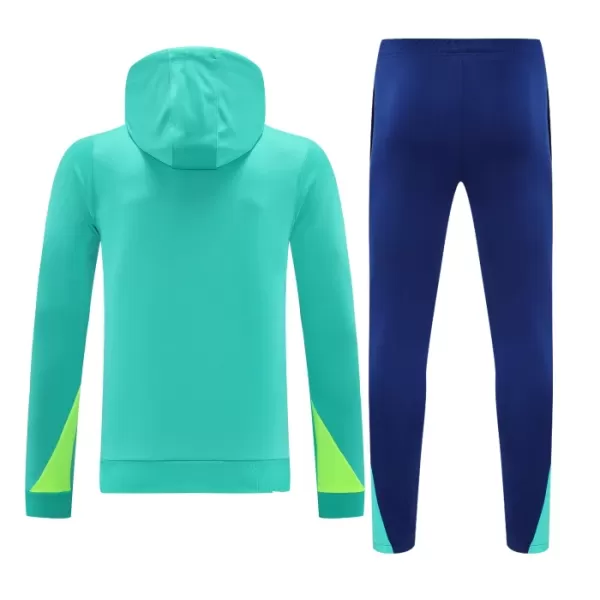 Conjunto de sudadera de entrenamiento Brasil Hombre 24/25 Verde