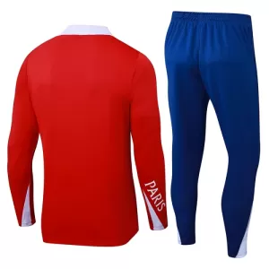 Conjunto de sudadera de entrenamiento Paris Saint-Germain Hombre 24/25 Rojo