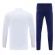 Conjunto de sudadera de entrenamiento Portugal Hombre 24/25 Blanco