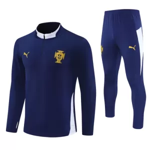 Conjunto de sudadera de entrenamiento Portugal Hombre 24/25 Navy