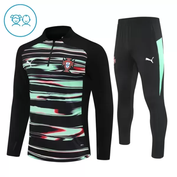 Conjunto de sudadera de entrenamiento Portugal Niños 24/25 Conjunto de sudadera de entrenamiento Portugal Niños 24/25