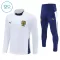 Conjunto de sudadera de entrenamiento Portugal Niños 24/25 Blanco