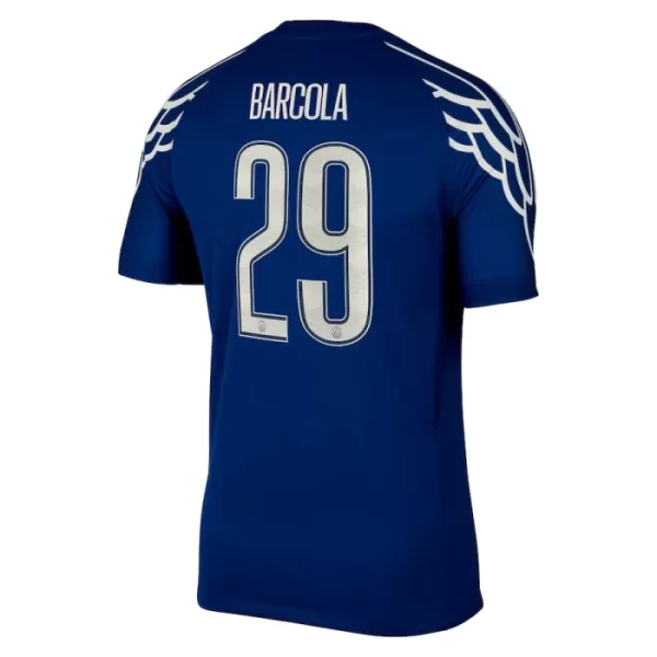 Camiseta Paris Saint-Germain Bradley Barcola 29 Hombre 4ª Equipación 24/25