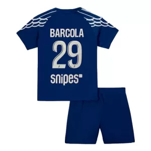 Camiseta Paris Saint-Germain Bradley Barcola 29 Niños 4ª Equipación 24/25