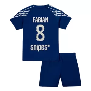 Camiseta Paris Saint-Germain Fabian Ruiz 8 Niños 4ª Equipación 24/25