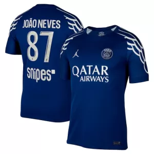 Camiseta Paris Saint-Germain Joao Neves 87 Hombre 4ª Equipación 24/25