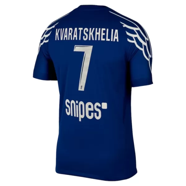 Camiseta Paris Saint-Germain Kvaratskhelia 7 Hombre 4ª Equipación 24/25