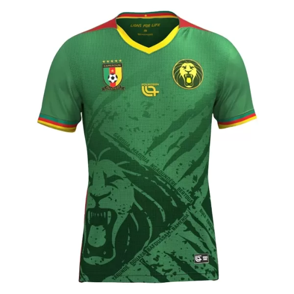 Camiseta Camerún Hombre 1ª Equipación 2025 Camiseta Camerún Hombre 1ª Equipación 2025