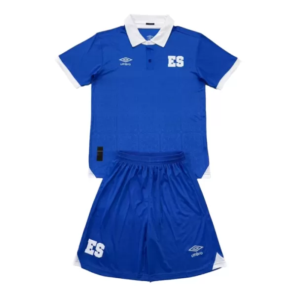 Camiseta El Salvador Niños 1ª Equipación 2025 Camiseta El Salvador Niños 1ª Equipación 2025