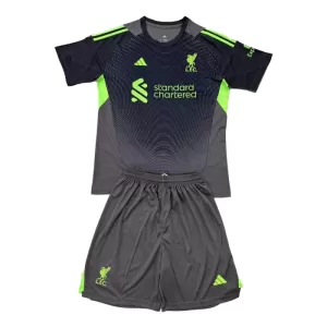 Camiseta Portero Liverpool Niños 25/26 Negro