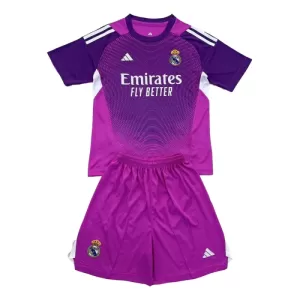 Camiseta Portero Real Madrid Niños 25/26 Púrpura
