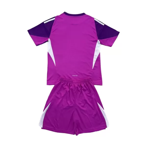 Camiseta Portero Real Madrid Niños 25/26 Púrpura