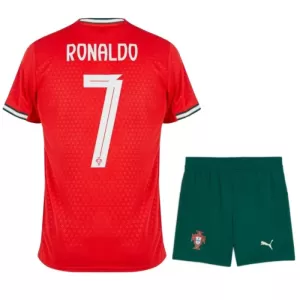 Camiseta Portugal Cristiano Ronaldo 7 Niños 1ª Equipación 2025