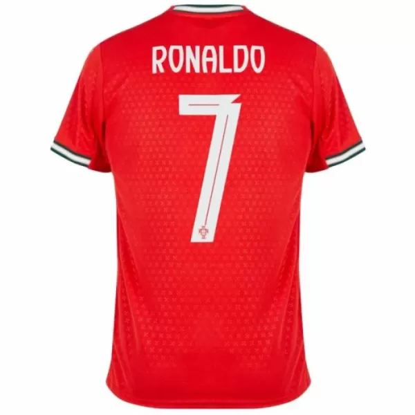 Camiseta Portugal Cristiano Ronaldo 7 Niños 1ª Equipación 2025