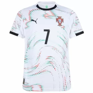 Camiseta Portugal Cristiano Ronaldo 7 Niños 2ª Equipación 2025